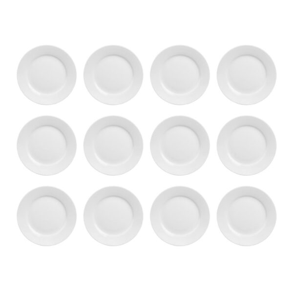 Olympia Athena Wide Rimmed Plate - 228mm (Box 12) - Image 6