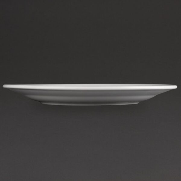 Olympia Athena Wide Rimmed Plate - 254mm (Box 12) - Image 5