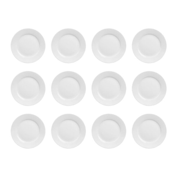 Olympia Athena Wide Rimmed Plate - 254mm (Box 12) - Image 6