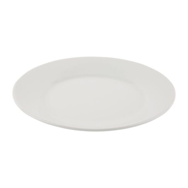 Olympia Athena Wide Rimmed Plate - 254mm (Box 12) - Image 7