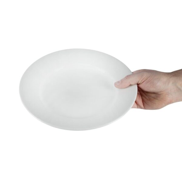 Olympia Athena Wide Rimmed Plate - 254mm (Box 12) - Image 11