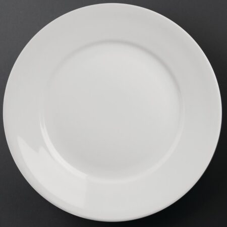 Olympia Athena Wide Rimmed Plate - 280mm (Box 6)