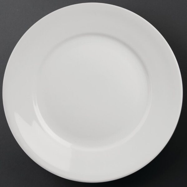 Olympia Athena Wide Rimmed Plate - 280mm (Box 6)