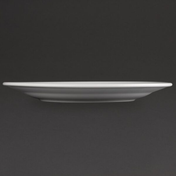 Olympia Athena Wide Rimmed Plate - 280mm (Box 6) - Image 4