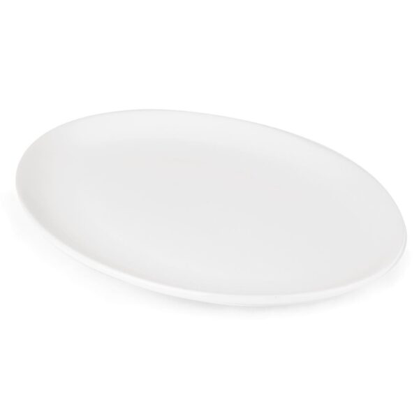 Olympia Athena Oval Coupe Plate - 254x197mm (Box 12) - Image 6