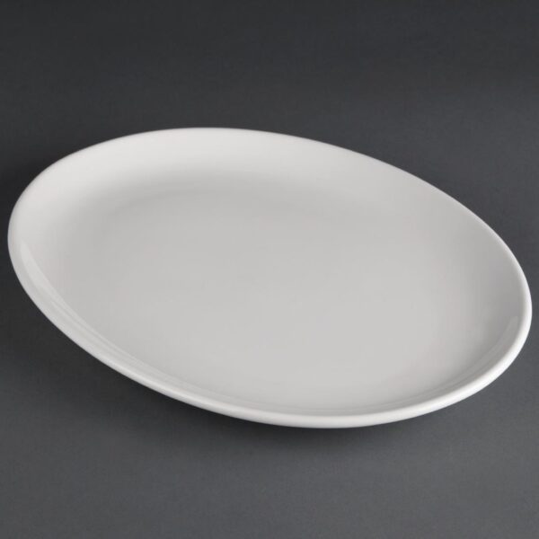 Olympia Athena Oval Coupe Plate - 305x241mm (Box 6) - Image 4