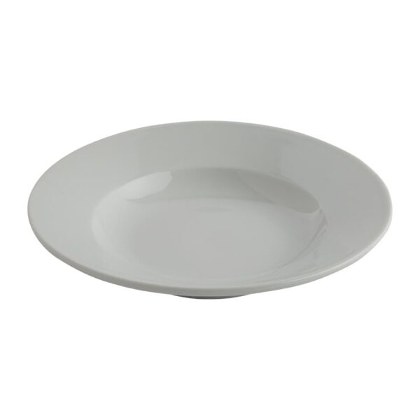 Olympia Athena Rimmed Soup/Pasta Bowl - 210ml/ 228mm (Box 6) - Image 5