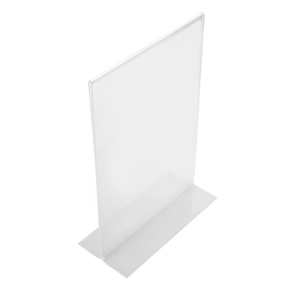 Menu Holder A4 Portrait Acrylic - Image 3