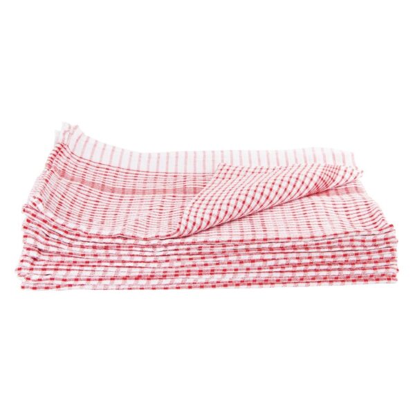 EDLP - Vogue Wonderdry Tea Towels Red - 760x510mm 30x20" (Pack 10) - Image 9