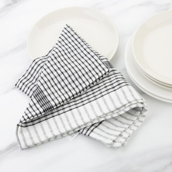 EDLP - Vogue Wonderdry Tea Towels Black - 760x510mm 30x20" (Pack 10) - Image 7