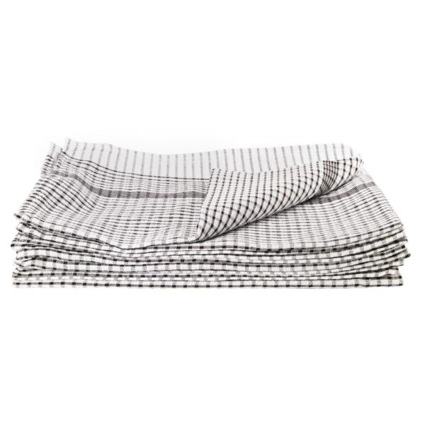 EDLP - Vogue Wonderdry Tea Towels Black - 760x510mm 30x20" (Pack 10) - Image 8