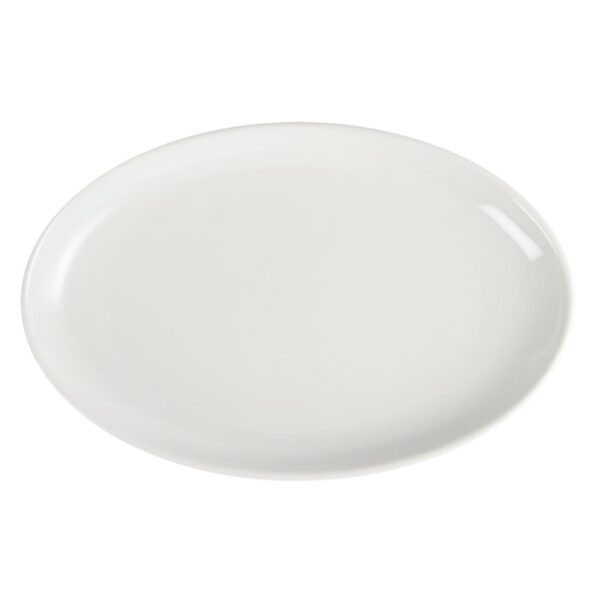 Olympia Whiteware French Deep Oval Plate White - 304mm 12" (Box 4) - Image 5