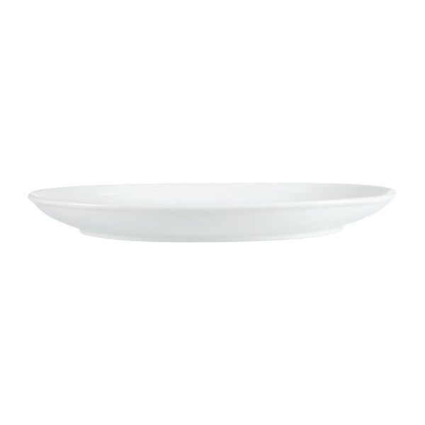 Olympia Whiteware French Deep Oval Plate White - 365mm 14 1/4" (Box 2) - Image 3