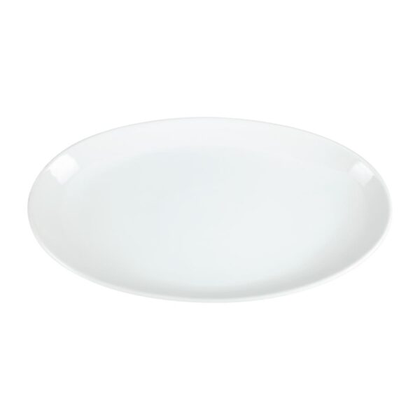 Olympia Whiteware French Deep Oval Plate White - 500mm 19 1/2" (Box 1) - Image 4