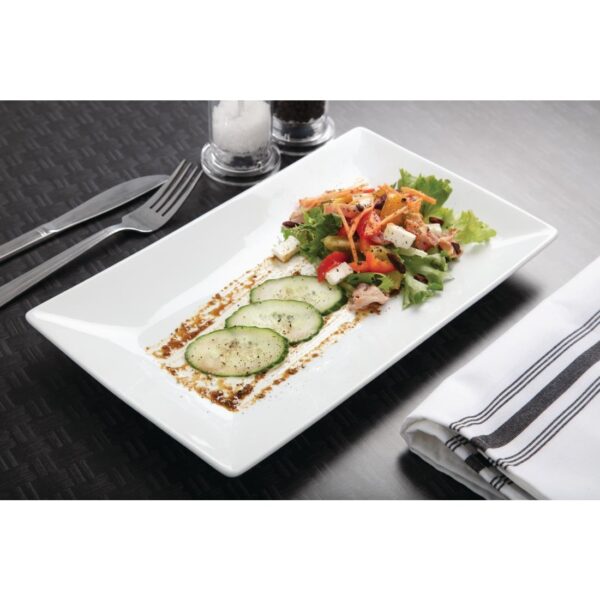 Olympia Serving Rectangular Platter - 31x18cm 12x7" (Box 2) - Image 8