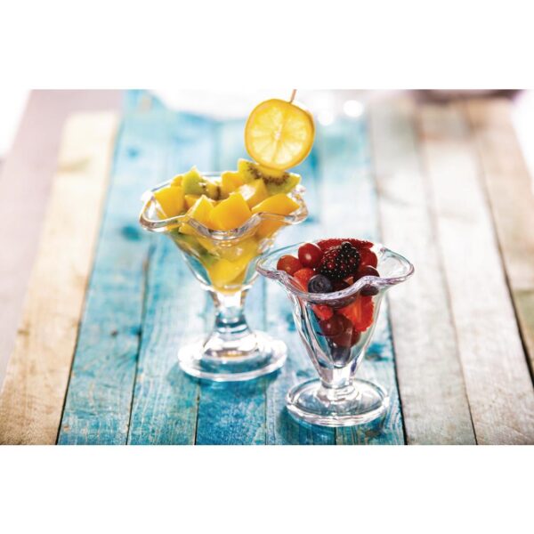 Flared Dessert Glass Small - 128ml 4.5oz 115mm high (Box 6) - Image 2