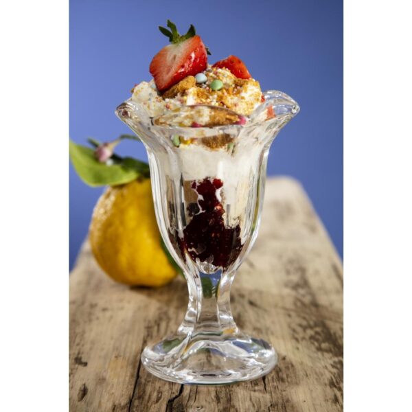 Olympia Flared Dessert Glass Tall - 185ml 6.25fl oz (Box 6) - Image 5