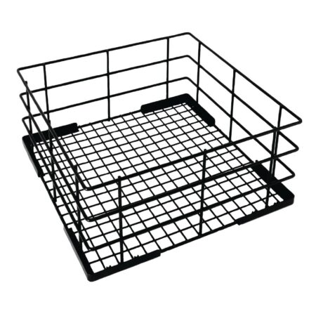 Vogue Wire High Sided Glass Basket - 180x500x500mm
