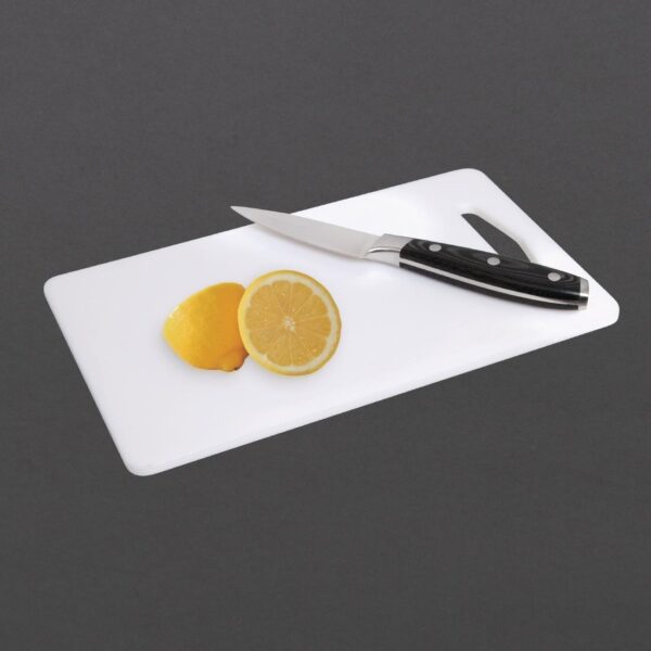 Low Density Cutting Board White - 150x250x6mm 6x10x1/4" - Image 2