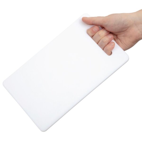 Low Density Cutting Board White - 150x250x6mm 6x10x1/4" - Image 4