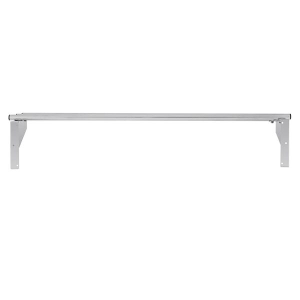 Vogue St/St Tubular Wall Shelf - 1200(w) x 300(d)mm - Image 4