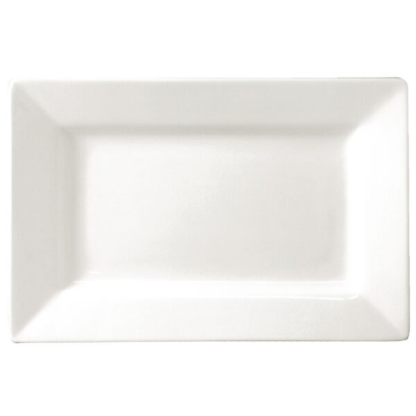 Olympia Lumina Wide Rim Rectangular Plate - 257x155mm 10x6" (Box 4) - Image 2