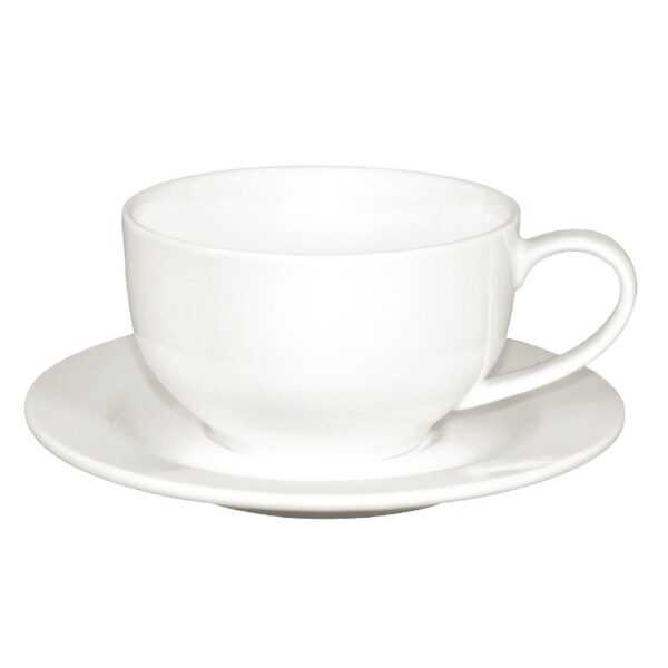 Olympia Lumina Round Saucer - 156mm for 12oz cup (Box 6) - Image 5