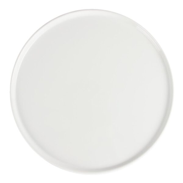Olympia Whiteware Pizza Plate Small Rim - 330mm 13" (Box 4) - Image 3
