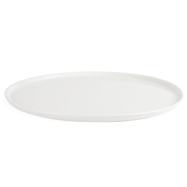 Olympia Whiteware Pizza Plate Small Rim - 330mm 13" (Box 4) - Image 2