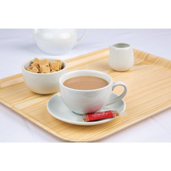 Olympia Whiteware Saucer for CD735 8oz Fine Cup (Box 12) - Image 2