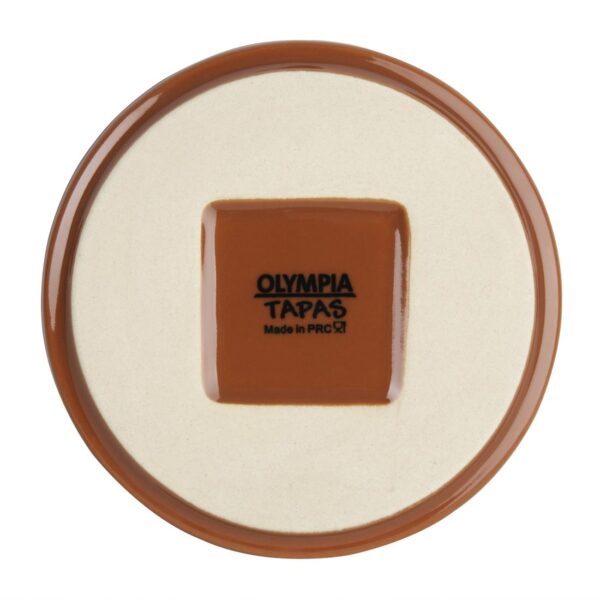 Olympia Tapas Stacking Dish Rustic - 102mm 4" 20mm (Box 6) - Image 3