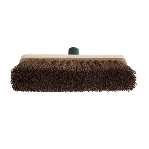 Jantex Stiff Bassine Wooden Broom Head - 12" - Image 4