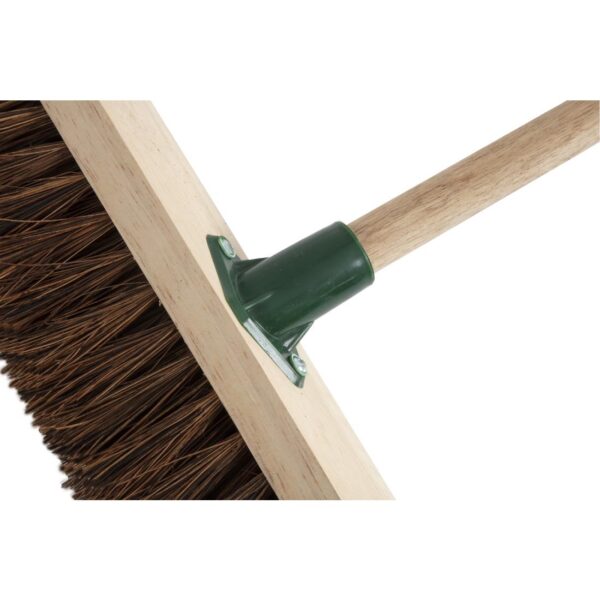 Jantex Stiff Bassine Wooden Broom Head - 12" - Image 5
