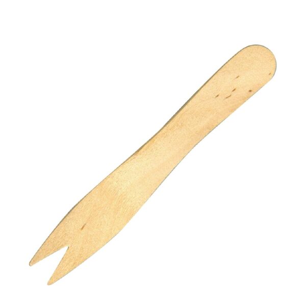 Fiesta Compostable Wooden Chip Fork (Pack 1000) - Image 5