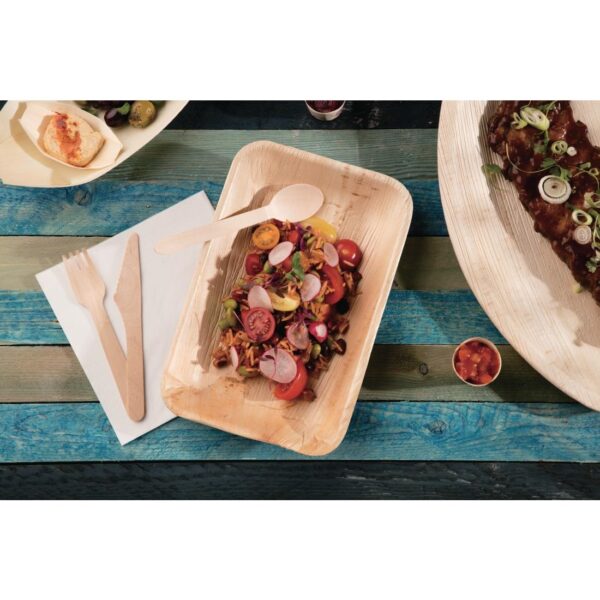 PR BUSTER - Fiesta Compostable Wooden Knife (Pack 100) - Image 2