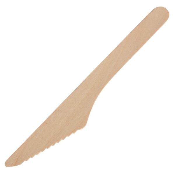 PR BUSTER - Fiesta Compostable Wooden Knife (Pack 100)