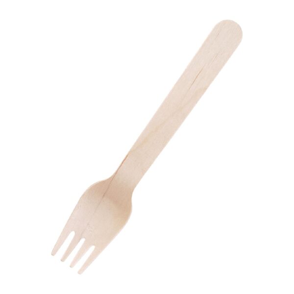 PR BUSTER - Fiesta Compostable Wooden Fork (Pack 100)