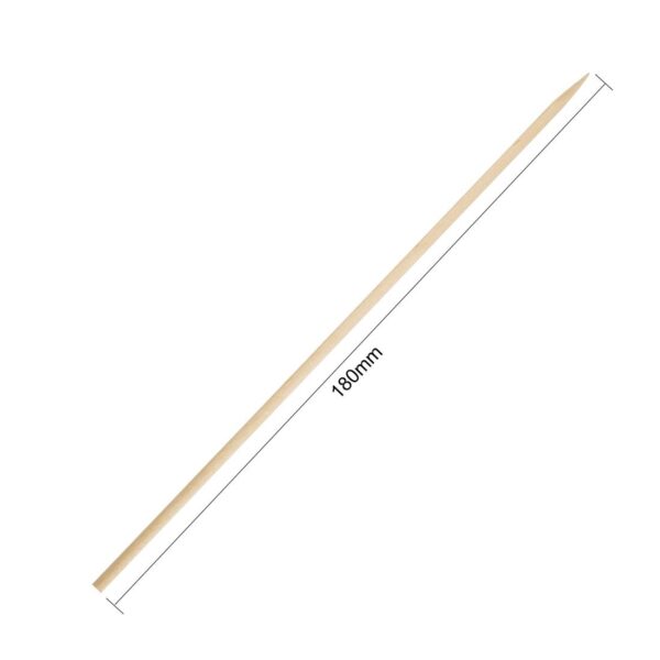 Fiesta Compostable Wooden Skewers - 180mm 7" (Pack 200) - Image 2
