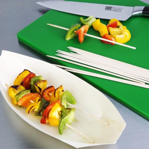 Fiesta Compostable Wooden Skewers - 180mm 7" (Pack 200) - Image 3