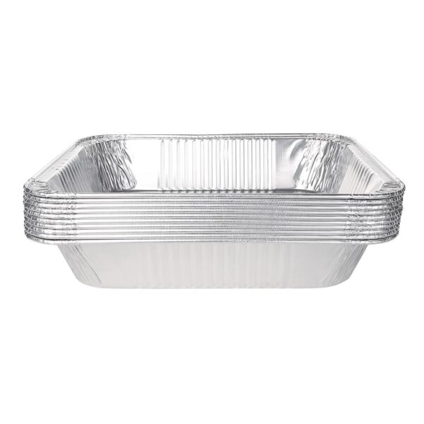 Fiesta Recyclable Rectangular Foil Container - 688ml 200x109mm (Pack 500) - Image 2