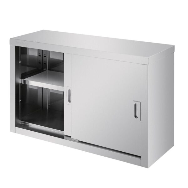 Vogue Wall Cupboard St/St - 600x900x300mm 23 1/2x35 1/2x11 1/2" - Image 3