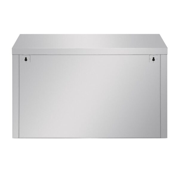 Vogue Wall Cupboard St/St - 600x900x300mm 23 1/2x35 1/2x11 1/2" - Image 7