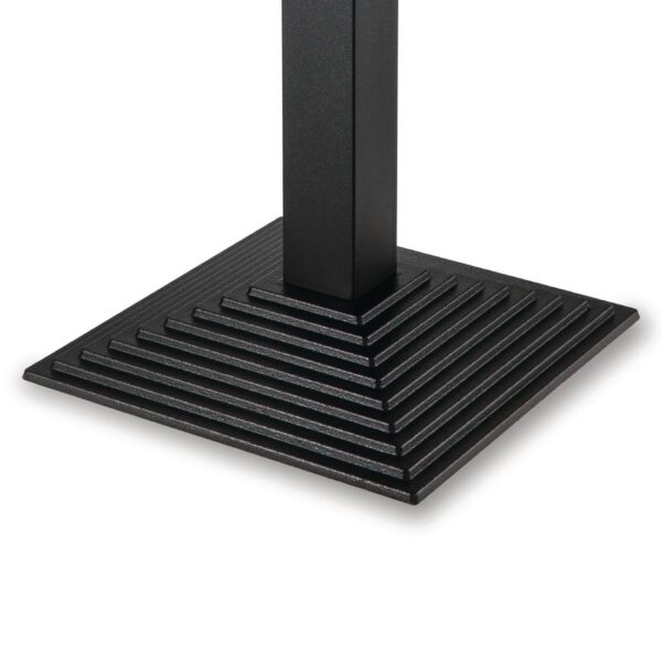 Bolero Cast Iron Step Square Table Base - Image 6