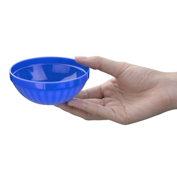 Olympia Kristallon Polycarbonate Bowl Blue - 190ml 6.7oz 102mm 4" (Box 12) - Image 5