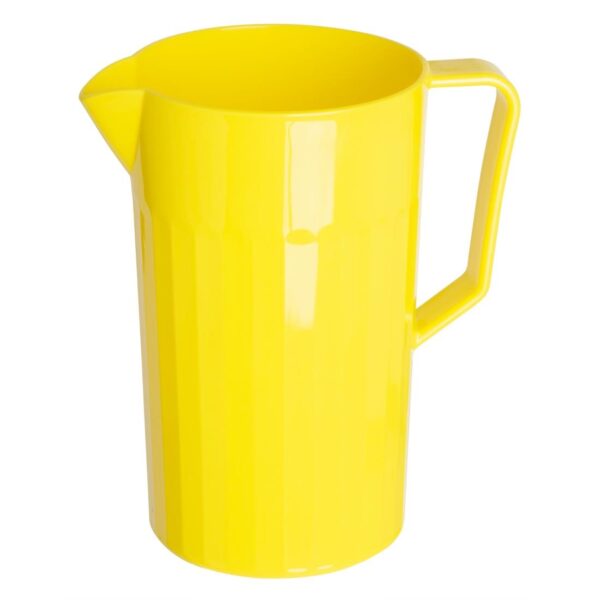 Olympia Kristallon Polycarbonate Jug Yellow - 1.4Ltr (Box 1) - Image 2