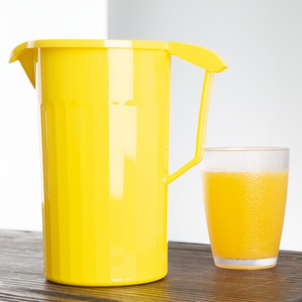 Olympia Kristallon Polycarbonate Jug Yellow - 1.4Ltr (Box 1) - Image 6