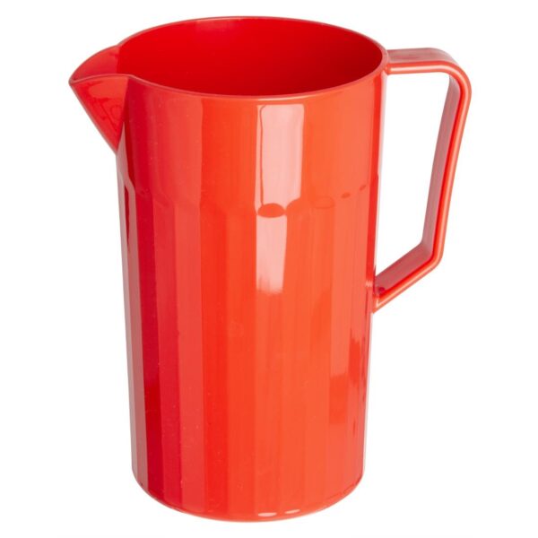Olympia Kristallon Polycarbonate Jug Red - 1.4Ltr (Box 1) - Image 2