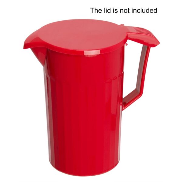 Olympia Kristallon Polycarbonate Jug Red - 1.4Ltr (Box 1) - Image 3