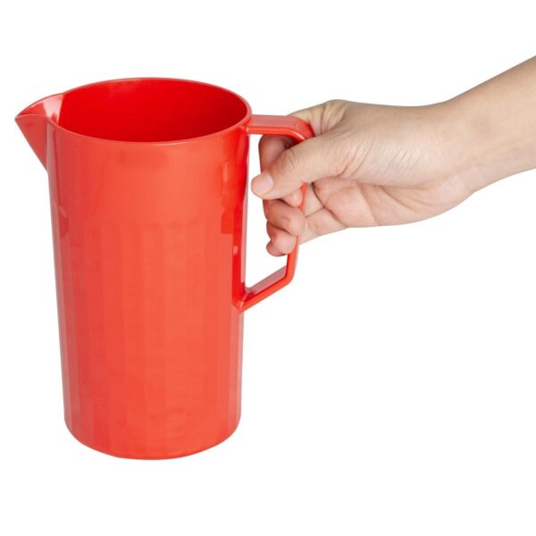 Olympia Kristallon Polycarbonate Jug Red - 1.4Ltr (Box 1) - Image 5