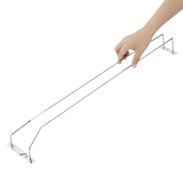 Stemware Rack St/St - 610mm 24" (fixings not supplied) - Image 5